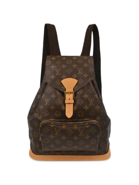 Louis Vuitton Pre-Owned 2002 Monogram Montsouris GM backpack Brown 187689
