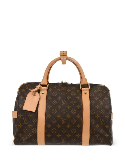 Louis Vuitton Pre-Owned 2012 Monogram Carryall luggage bag Brown 196593