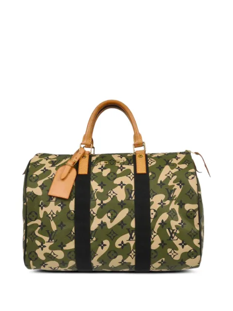 Louis Vuitton Pre-Owned 2008 35 Monogramouflage Speedy tote bag Green 117923