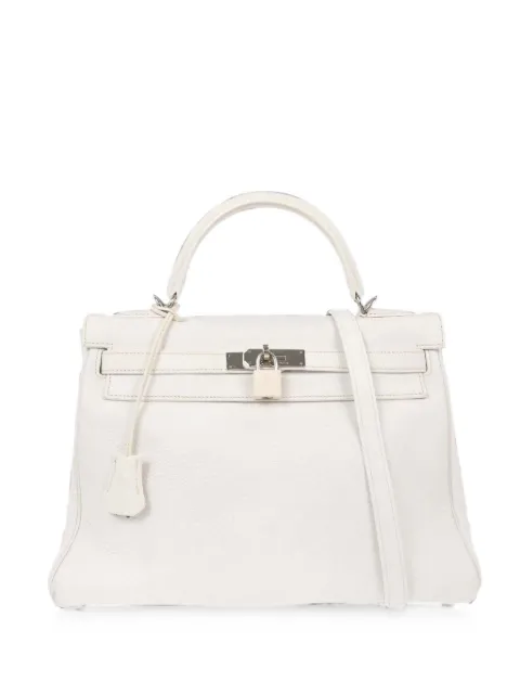 Hermès Pre-Owned 2006 Kelly 32 Retourne handbag White 187352