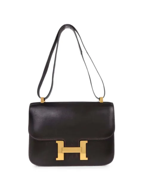 Hermès Pre-Owned 1985 Constance 23 shoulder bag Brown 187425