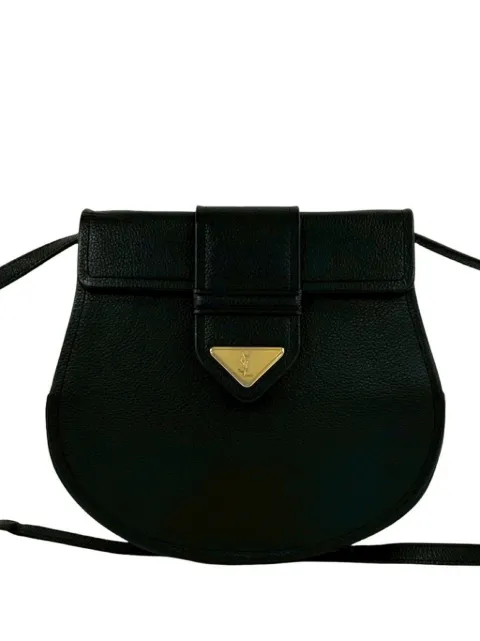 Saint Laurent Pre-Owned 20th Century Leather crossbody bag Black RUIGZLSXKDQT3OVH