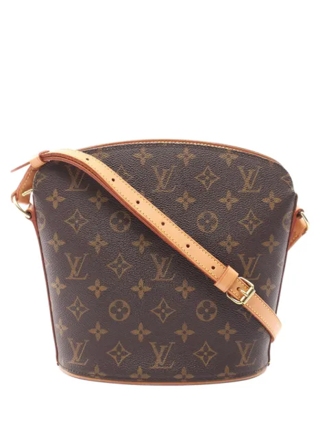 Louis Vuitton Pre-Owned 1999 Monogram Drouot crossbody bag Brown QBDM0YP4FMBPAW1J