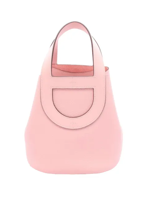 Hermès Pre-Owned 2025 Clemence and Swift In The Loop 18 handbag Pink 5ERL8CS6IRHRXUQK