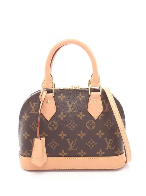 Louis Vuitton Pre-Owned 2020 Monogram Alma BB satchel Brown 4OVDU1Y0MIFVF1II