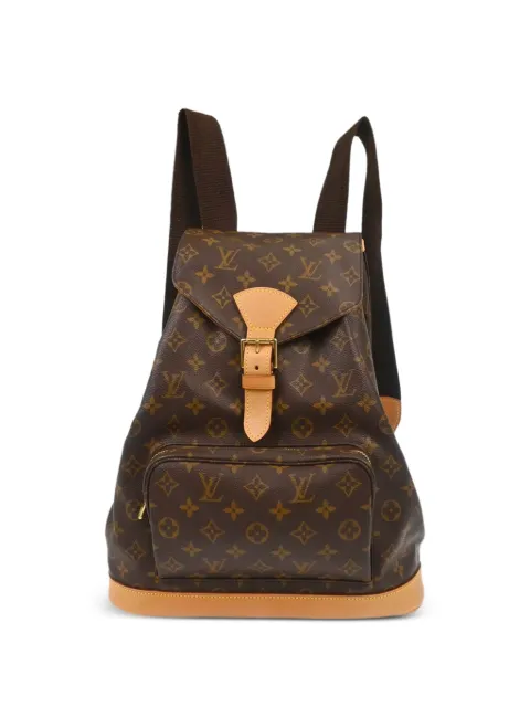 Louis Vuitton Pre-Owned 2001 Monogram Montsouris GM backpack Brown 166888
