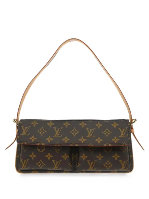 Louis Vuitton Pre-Owned 2003 Monogram Viva Cite leather shoulder bag Brown 187661