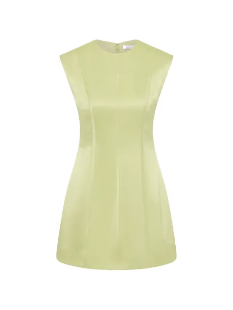 Rachel Gilbert Hallie panelled mini dress Green 26SSRG62421LIM