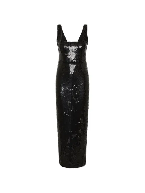 Rachel Gilbert Kayla sequin-embellished gown Black 26SSRG62489BLK