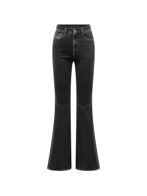 Diesel 1973 D-Partt high-waisted Bootcut jeans Black A2275009P75