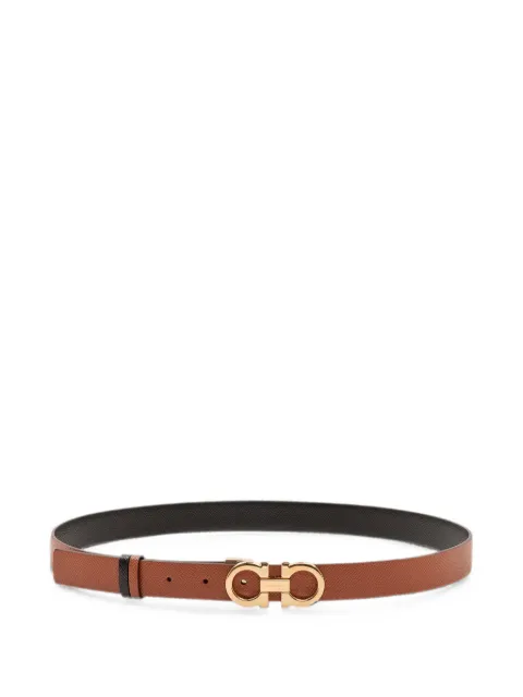 Ferragamo Gancini buckle belt Brown 775473