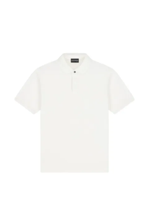 Emporio Armani cotton polo shirt White EM007039AF10762