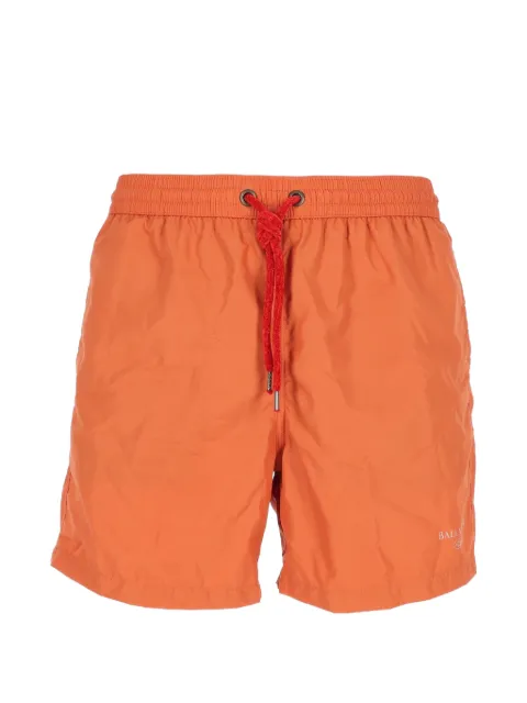 Ballantyne drawstring logo-print swim shorts Orange BMU010UPL03