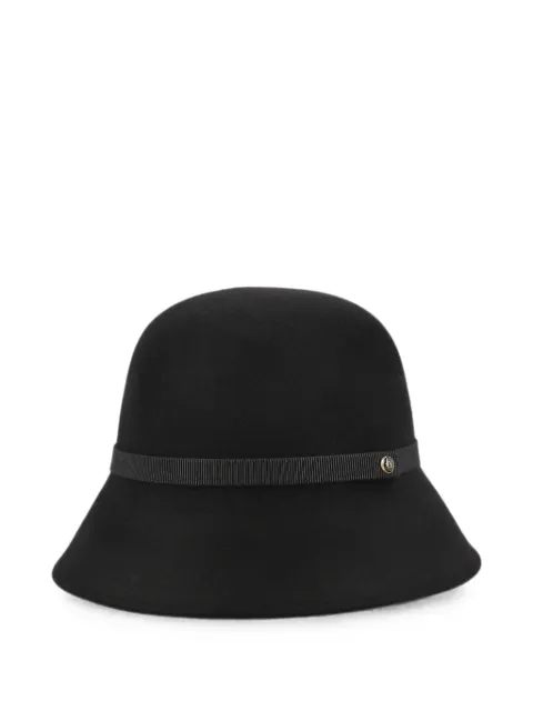 Valentino Garavani VLogo Signature cloche hat Black 9W2HGA47XPB3GF