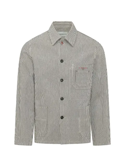 Givenchy stripe-print jacket White BM01JF518J