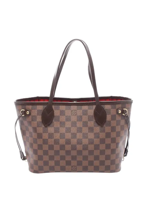 Louis Vuitton Pre-Owned 2008 Damier Ebene Neverfull PM tote bag Brown YUPDCCOU2TEOCRAA