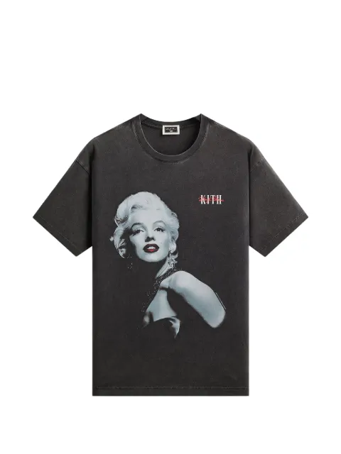 KITH Marilyn Monroe print T-shirt Grey KHMA030002001