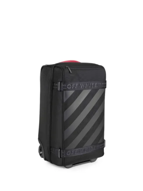 Off-White Diagonals logo-tape suitcase Black OWNG001S26FAB0011010
