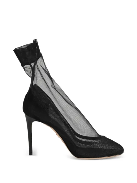 Dolce & Gabbana mesh-panel stretch pumps White CT0959AL786