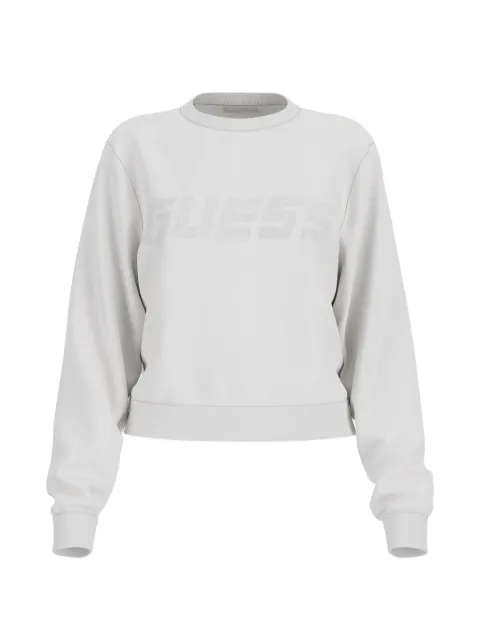 GUESS USA rhinestone-embellished logo sweatshirt Grey V6GQ13K3091