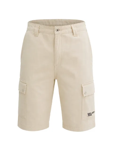 Karl Lagerfeld Jeans twill cargo shorts Neutrals B2M100551