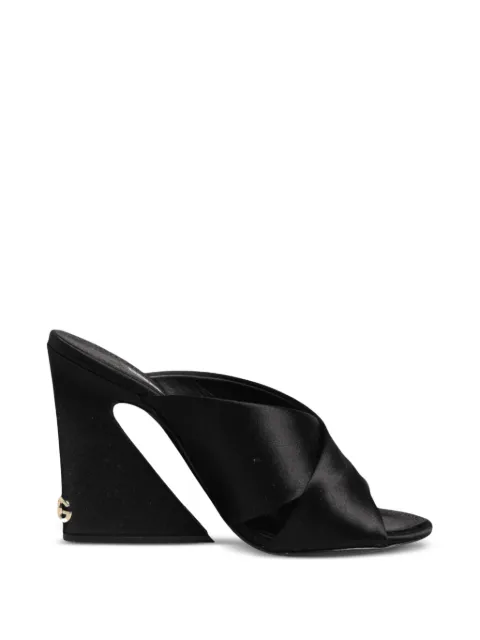 Dolce & Gabbana Keira sculptural-heel sandals Black CR1725A7630