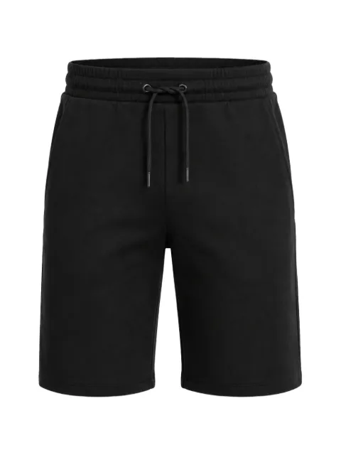 Karl Lagerfeld logo-tape drawstring shorts Black 705020562901