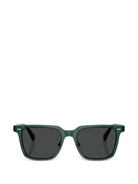 Oliver Peoples Mr. Federer II rectangle-frame sunglasses Green OV5592S176387