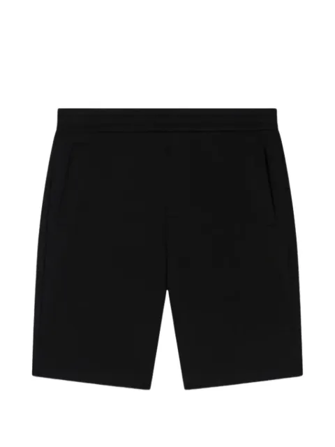 Armani Exchange logo-plaque jersey shorts Black XM002228AF10830