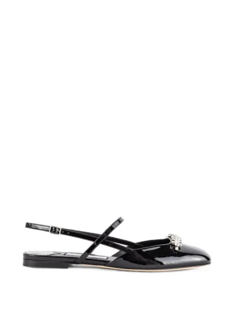 Jimmy Choo Belinda crystal-embellished pumps Black J000176849