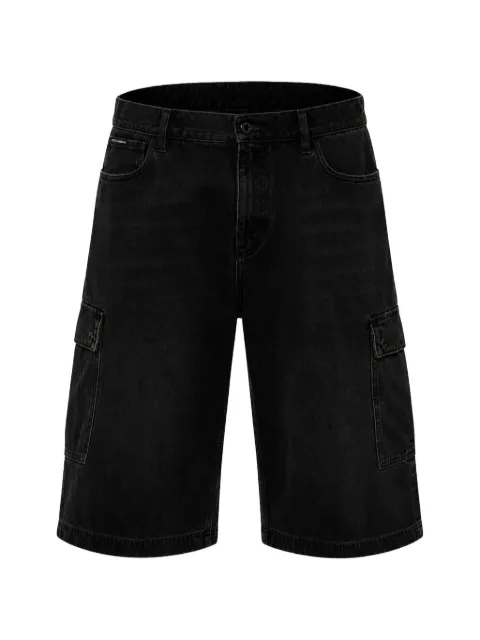 Dolce & Gabbana denim cargo shorts Black GWNYHDG8ED3