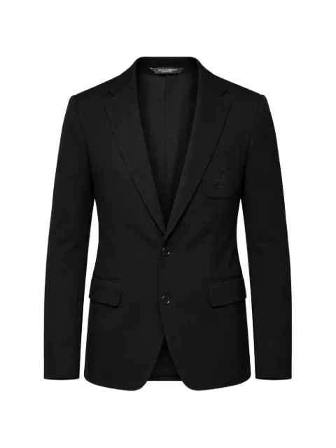 Dolce & Gabbana single-breasted blazer Black G1ULMTFJ3C4
