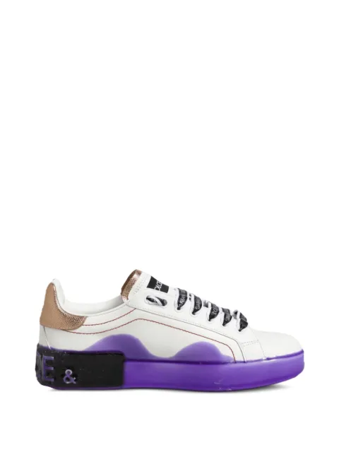Dolce & Gabbana logo-print sneakers White LA13110
