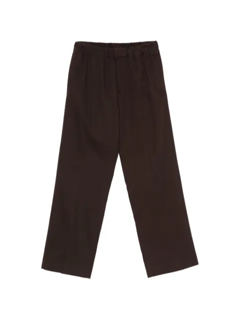 SANDRO wide-leg trousers Brown SHPPA01758