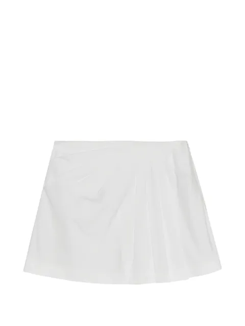 SIMKHAI Devlin pleated mini skirt White 3263021T