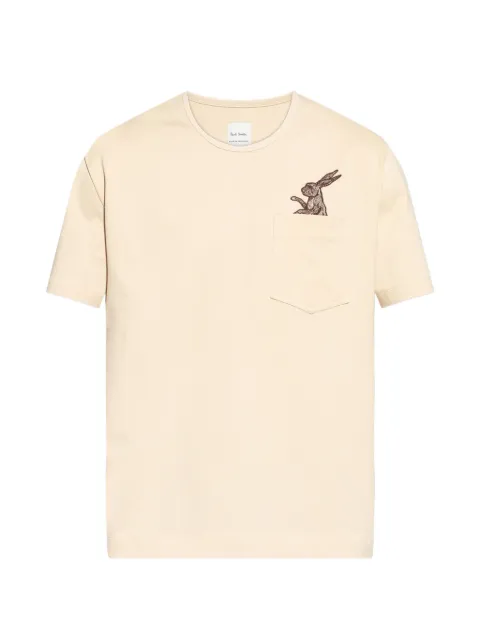 Paul Smith rabbit pocket T-shirt Neutrals M1RA165WP5685