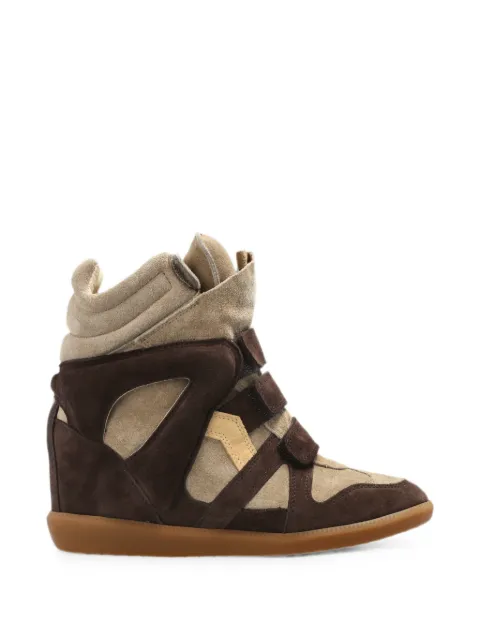 ISABEL MARANT Bekett suede sneakers Brown BK0010FAC1E02S
