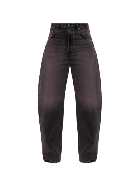 Haikure faded-effect wide-leg jeans Grey HEW03351DF119