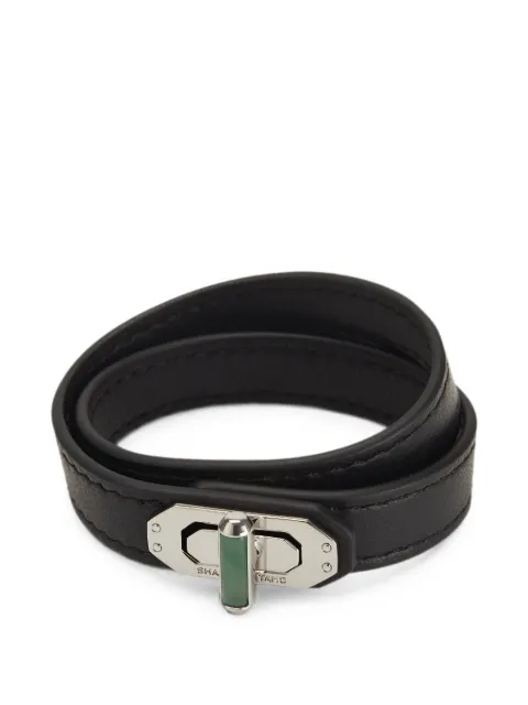 Shanghai Tang Tang Locket wrap bracelet Silver Z5WJB478AN