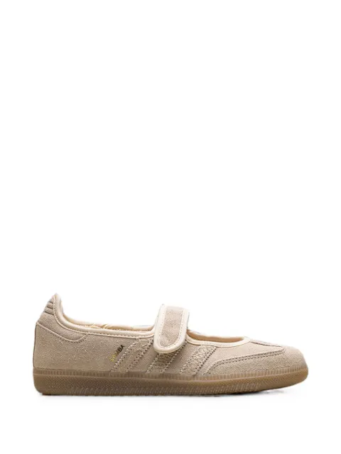 adidas Samba Jane touch-strap ballet flats Neutrals HQ9496