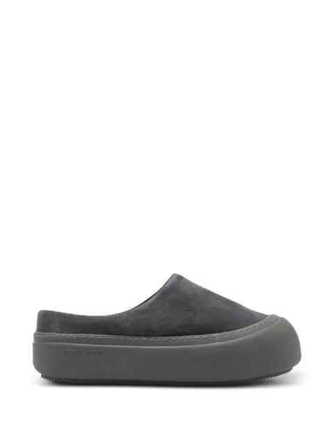 YUME YUME Goofy suede mules Grey GFS0005
