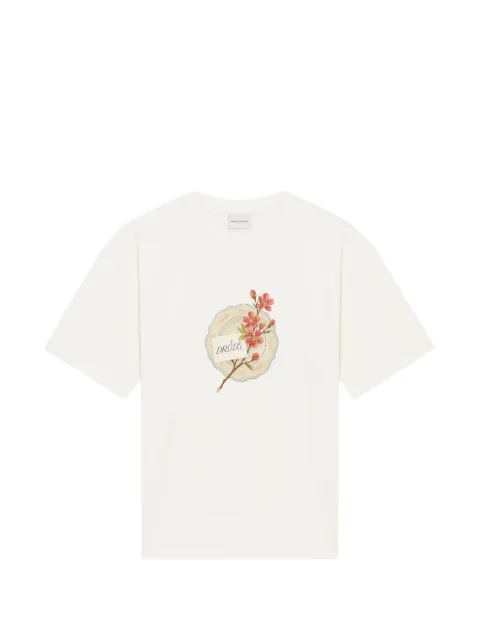 Drôle De Monsieur Porcelaine T-shirt White LTS329CO248OW