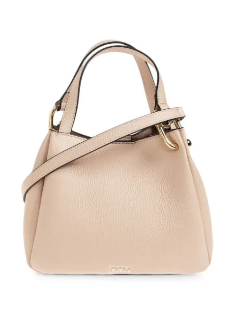 Furla Nuvola pebbled-leather tote bag Neutrals WE00907HSF000