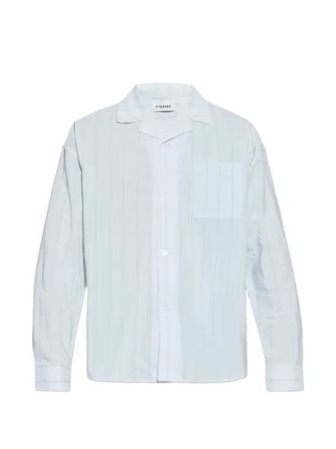 FRAME Pyjama striped shirt Blue ME26WSH019