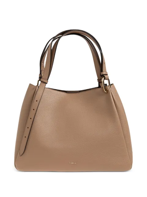 Furla Nuvola leather tote bag Brown WB02100HSF000