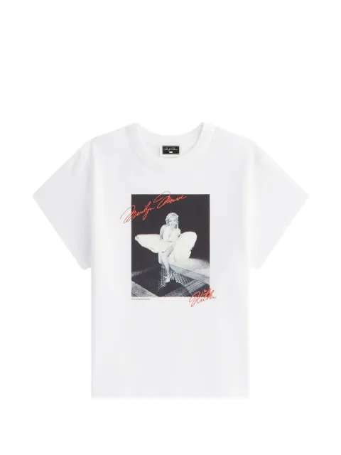 KITH Marilyn Monroe-print T-shirt White KHW030006101