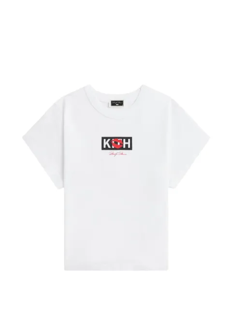 KITH Marilyn Monroe Kiss Mulberry T-shirt White KHW030004101