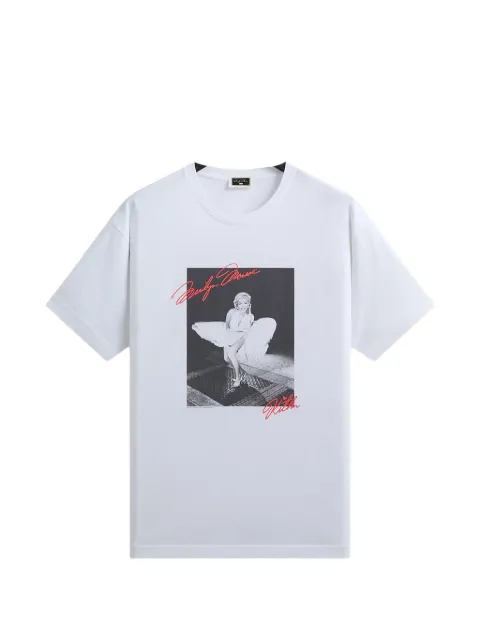 KITH Marilyn Monroe print T-shirt White KHMA030004101