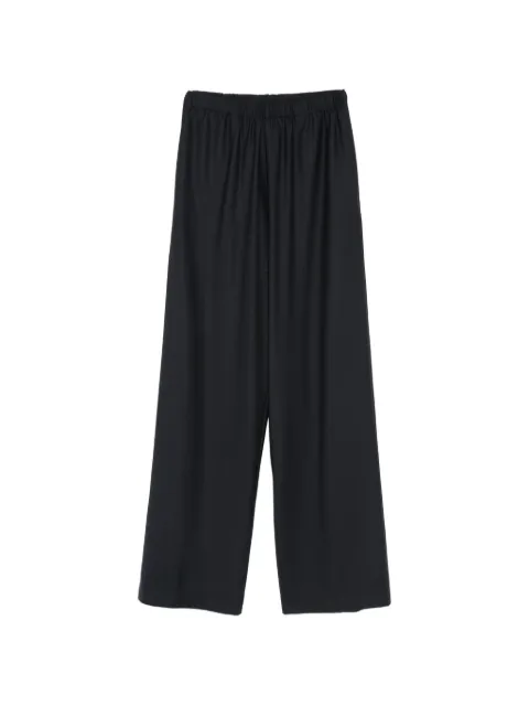 Fabiana Filippi elasticated-waistband wide-leg trousers Blue PAD216F456M276