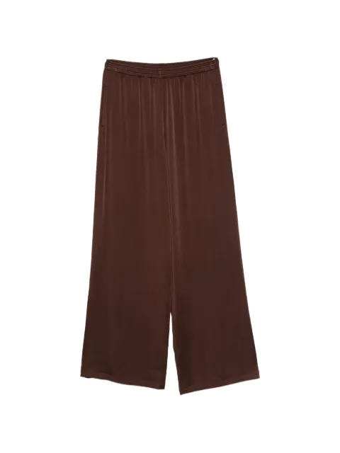 Fabiana Filippi elasticated-waist trousers Brown PAD216F291D982